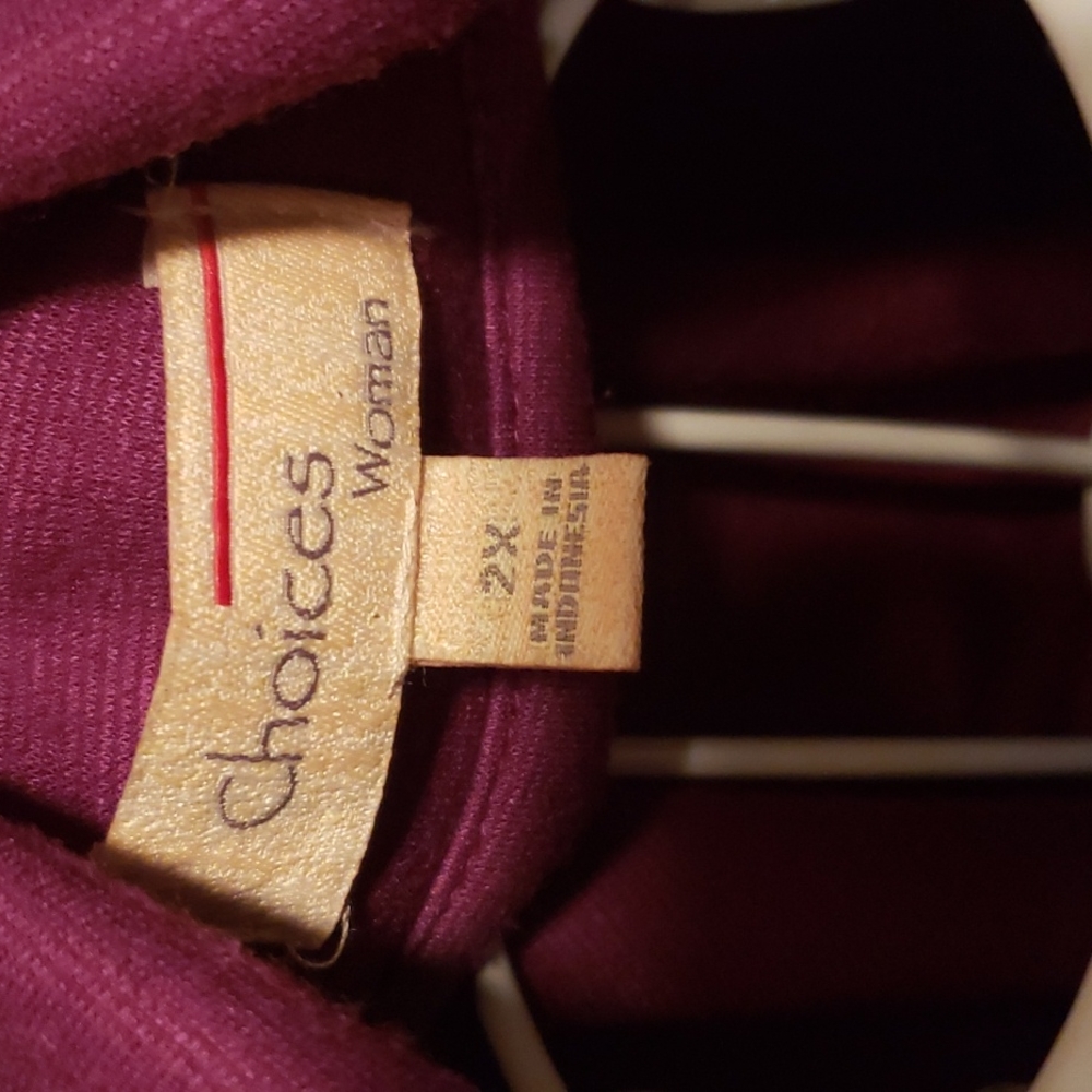 Magenta 2 Button Jacket - Picture 4 of 4